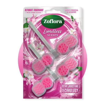 Zoflora Rim Blocks Sweet Freesia & Jasmine 2x48g