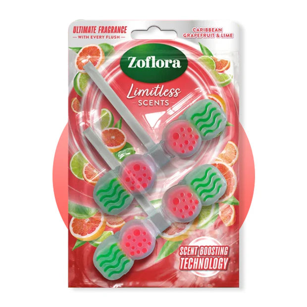 Zoflora - Rim Blocks Caribbean Grapefruit & Lime 2x48g