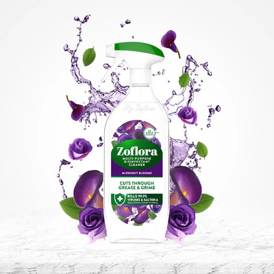 Zoflora - Midnight Blooms Multipurpose Disinfectant Cleaner 800ml