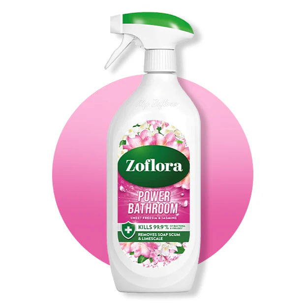 Zoflora - Sweet Freesia & Jasmine Bathroom Cleaner 800ml