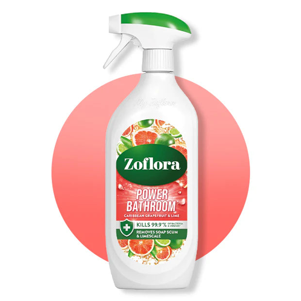 Zoflora - Caribbean Grapefruit & Lime Bathroom Cleaner 800ml