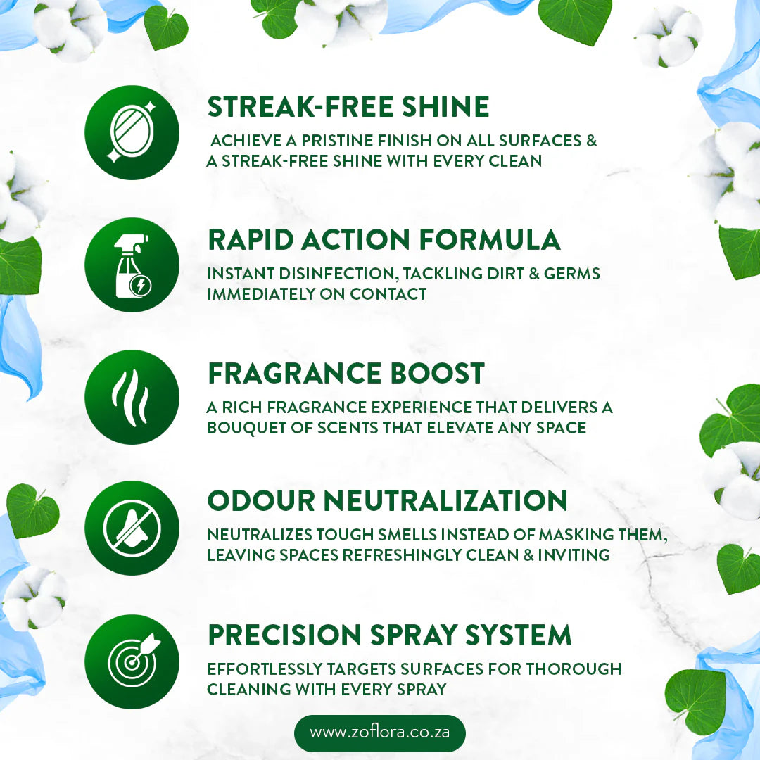 Zoflora - Linen Fresh Multipurpose Disinfectant Cleaner 800ml
