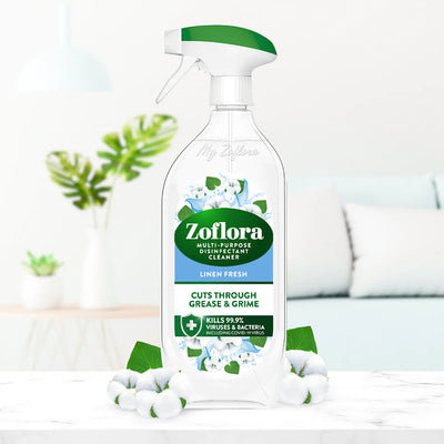 Zoflora - Linen Fresh Multipurpose Disinfectant Cleaner 800ml